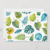 Verjaardagsfoto met leuke dinosauriers Bedankkaart (Achterkant)