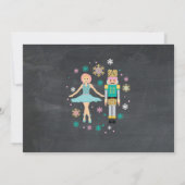 Verjaardagsfoto Notenkraker Party Kerstballet Kaart (Achterkant)