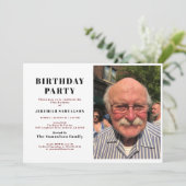 Verjaardagsfoto sjabloon legendarische naam jaar v kaart (Staand voorkant)