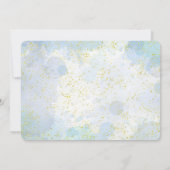 Verjaardagsfoto-uitnodigingen voor waterpistool  kaart (Achterkant)