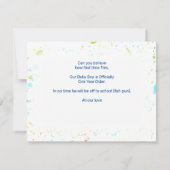 Verjaardagsfoto van Shark Kids (Achterkant)