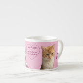 Verjaardagsfoto's Kattenmoeder Espresso Kop (Voorkant rechts)