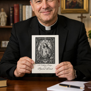 Verjaardagsgebed voor een Bijzondere Priester van  Kaart