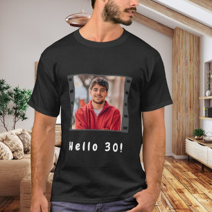 Verjaardagsgebruik foto film jongens jongens plezi t-shirt
