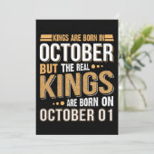 verjaardagsgeschenk | Koningen worden geboren in o (Staand voorkant)