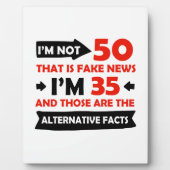 verjaardagsgeschenken van 50 jaar fotoplaat (Voorkant)