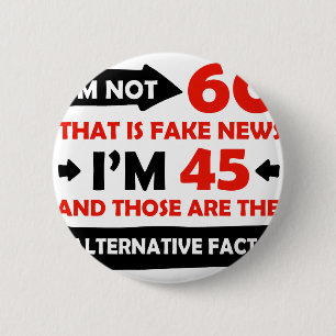 verjaardagsgeschenken van 60 jaar ronde button 5,7 cm