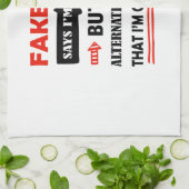 verjaardagsgeschenken van 60 jaar theedoek (Gevouwen)