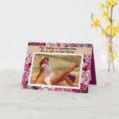 Verjaardagsgevoel Kaart (Gele Bloem)