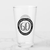 Verjaardagsglas 60 jaar glas (Achterkant)
