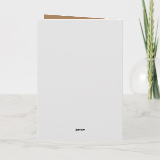 Verjaardagsglimlach Funny Mule Dier Kaart Echte or (Achterkant)