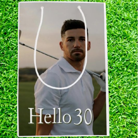 Verjaardagsgolf-30 medium cadeauzakje