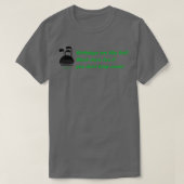 Verjaardagsgolf T-shirt (Design voorkant)