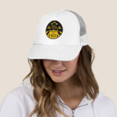 Verjaardagsgolfer op de heuvel trucker pet (In situ)