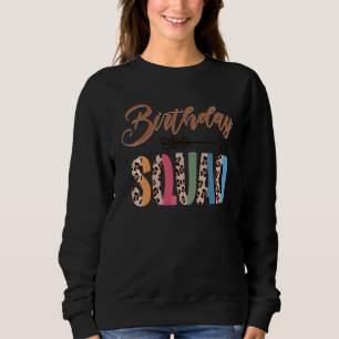Verjaardagsgroep Party Squad Outfit Mannen Vrouwen Trui