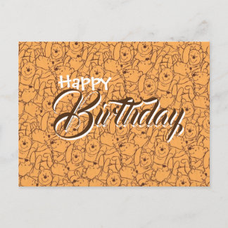 Verjaardagsgroet kaart Wenny de pooh