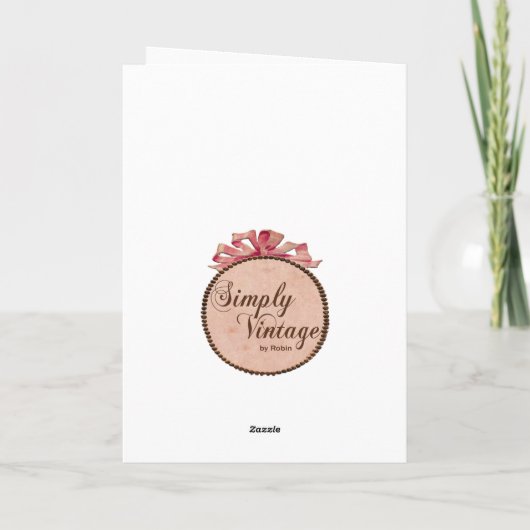 Verjaardagsgroet  voortplanting kaart (Achterkant)