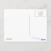 Verjaardagsgroet Washington Briefkaart (Achterkant)