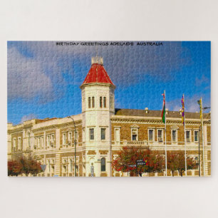 Verjaardagsgroeten Adelaide  Australië Legpuzzel