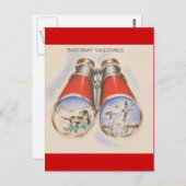  verjaardagsgroeten | Bird Hunter Briefkaart (Voorkant / Achterkant)