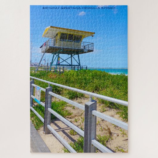 Verjaardagsgroeten Cronulla Sydney Legpuzzel (Verticaal)