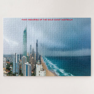 Verjaardagsgroeten Gold Coast Queensland Australië Legpuzzel