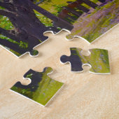 Verjaardagsgroeten Jacaranda Bomen Australië Legpuzzel (Zijkant)