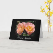 Verjaardagsgroeten Kaart (Gele Bloem)