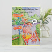 Verjaardagsgroeten Kaart voor een vriend. (Staand voorkant)