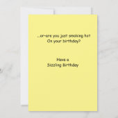 Verjaardagsgroeten Kaart voor een vriend. (Achterkant)