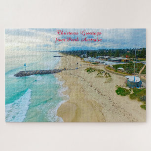 Verjaardagsgroeten Perth Australië  Legpuzzel