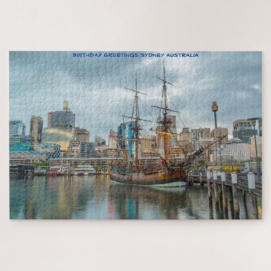 Verjaardagsgroeten uit Sydney Legpuzzel (Horizontaal)