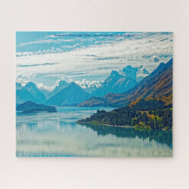 Verjaardagsgroeten van Lake Wakatipu Nieuw-Zeeland Legpuzzel
