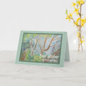 Verjaardagsgroeten van papa kaart (Gele Bloem)