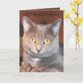 Verjaardagsgroeten van ver kaart (Gele Bloem)