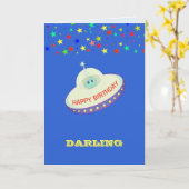 Verjaardagsgroetenkaart Kaart (Gele Bloem)