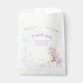 Verjaardagsgunstzakken met eenhoorn. bedankzakje (Voorkant)