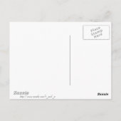 Verjaardagshaas Briefkaart (Achterkant)