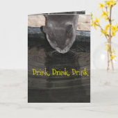 Verjaardagsherinnering Kaart (Gele Bloem)