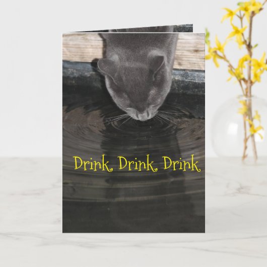 Verjaardagsherinnering Kaart (Gele Bloem)