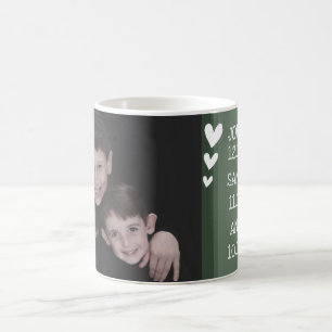 Verjaardagsherinnering voor grootouders Fotosjablo Koffiemok