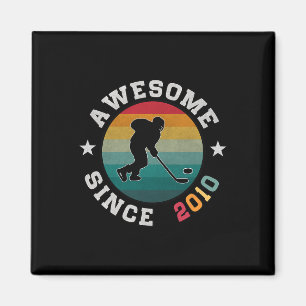 Verjaardagshockeyliefhebber cadeau 15 jaar oud Awe Magneet