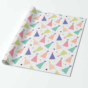 Verjaardagshoeden Cadeaupapier