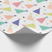 Verjaardagshoeden Cadeaupapier (Hoek)