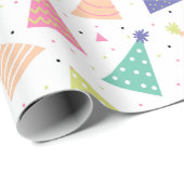 Verjaardagshoeden Cadeaupapier (Rol Hoek)