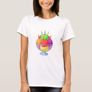 Verjaardagsijscoup T-shirt