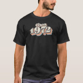Verjaardagsjaar - Rond 1972 T-shirt (Voorkant)