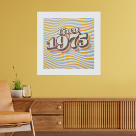Verjaardagsjaar - Rond 1975 Poster