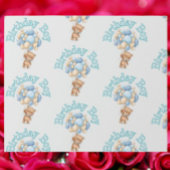 verjaardagsjongen Beer idee Cadeaupapier