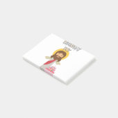 verjaardagsjongen jeuskerst post-it® notes (Schuin)